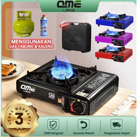 Kompor Gas Portable 2 In 1/ Kompor Portable / Tungku Gas