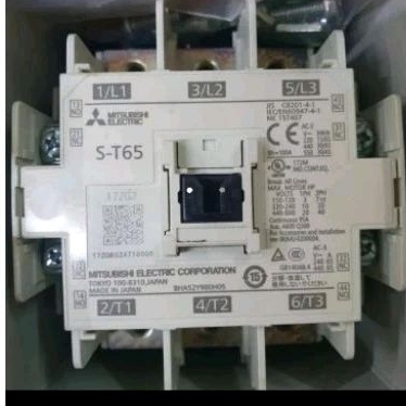 kontaktor S-T65 Mitsubishi 220vac 3 phase