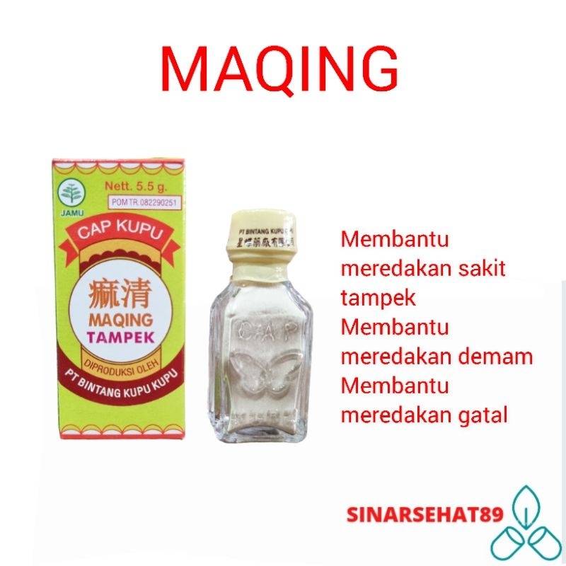 MAQING / MAPOH obat demam tampek