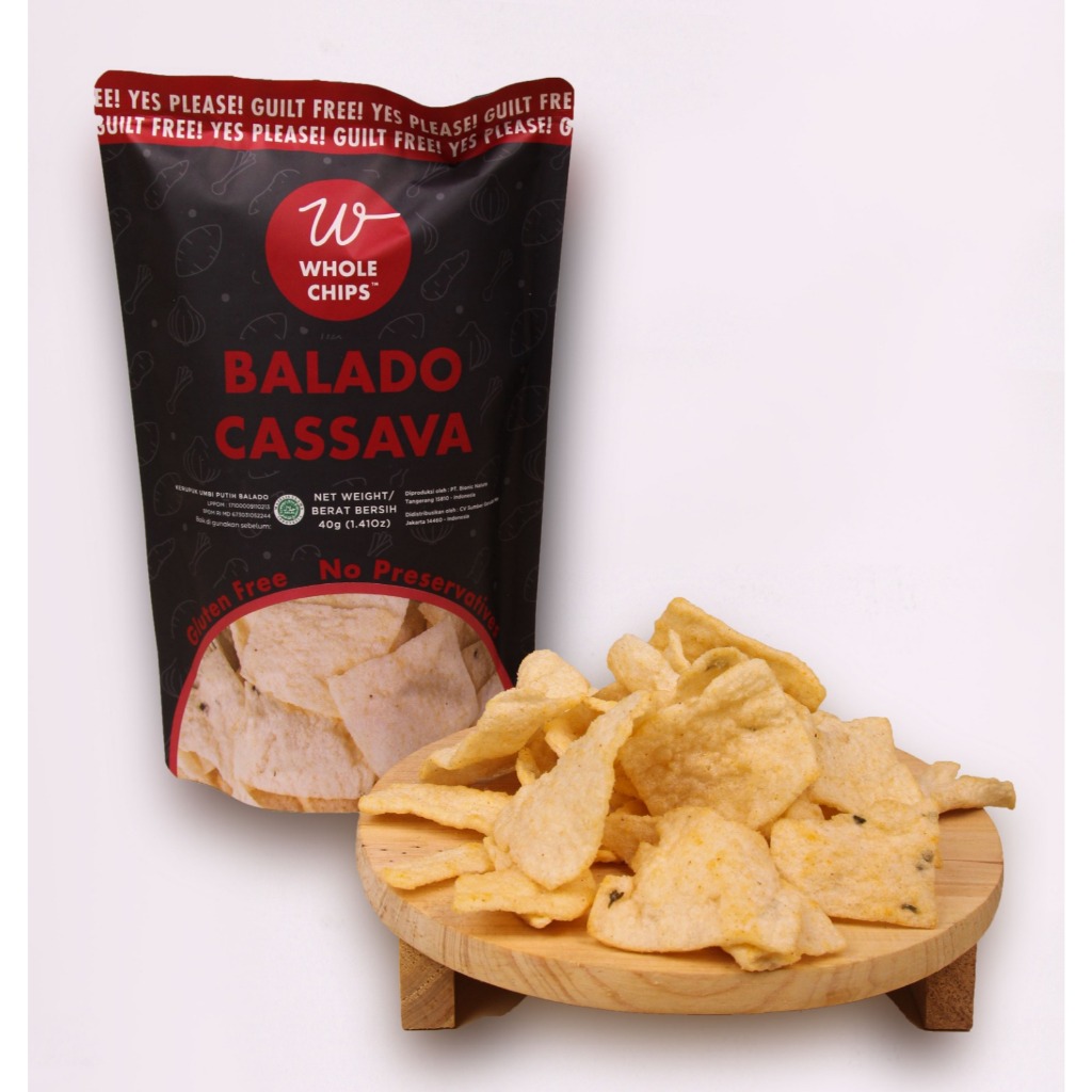 

Whole Chips Balado Cassava 40 G