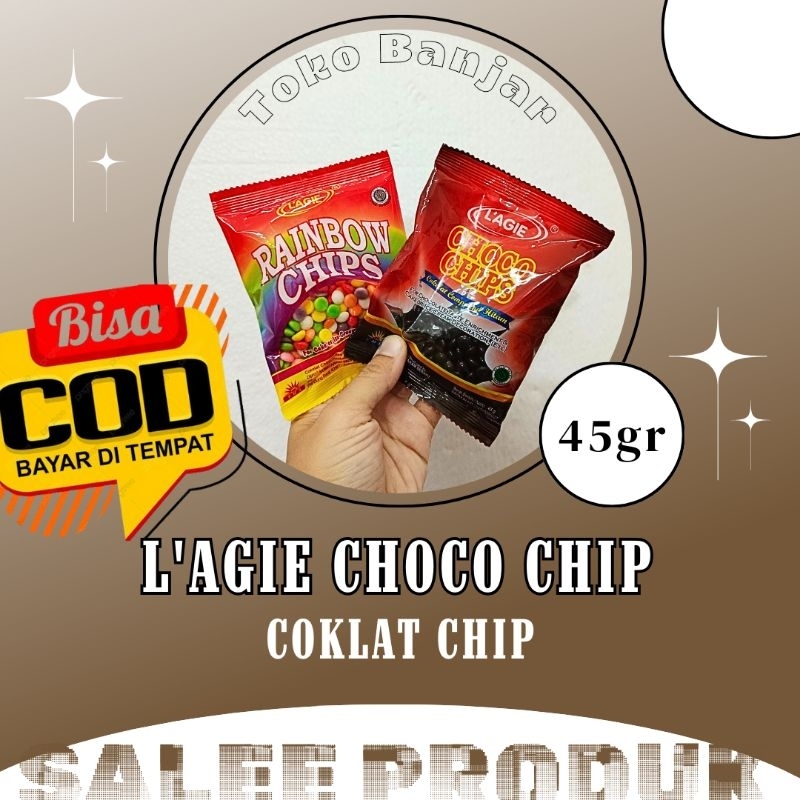 

L'AGIE CHOCO CHIP 45GR