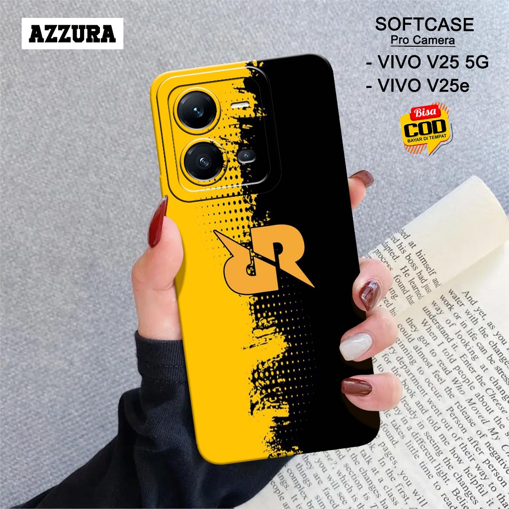 AZZURA - Case Vivo V25 5G / V25e Terbaru - Fashion Case Gaming - Kesing Hp Vivo V25 5G / V25e - Casi