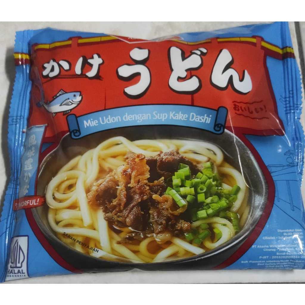 

Omoide Mie Udon Dengan Sup Kake Deshi 215 gram / mie udon instant halal