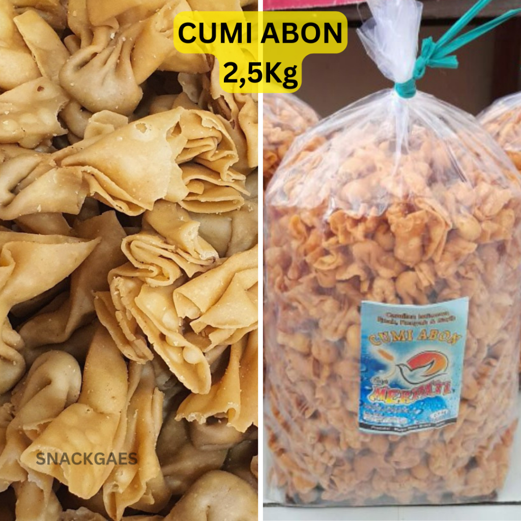 

Cumi Abon Pangsit Bal isi 2,5kg