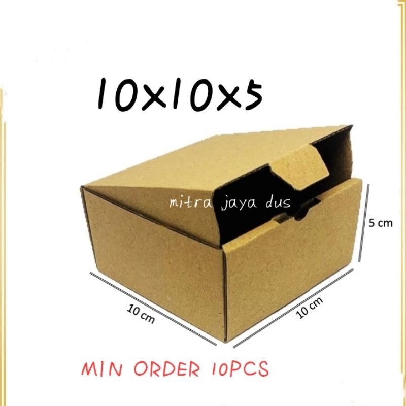 

Kardus packing Box pizza die cut 10x10x5 min order 5pcs