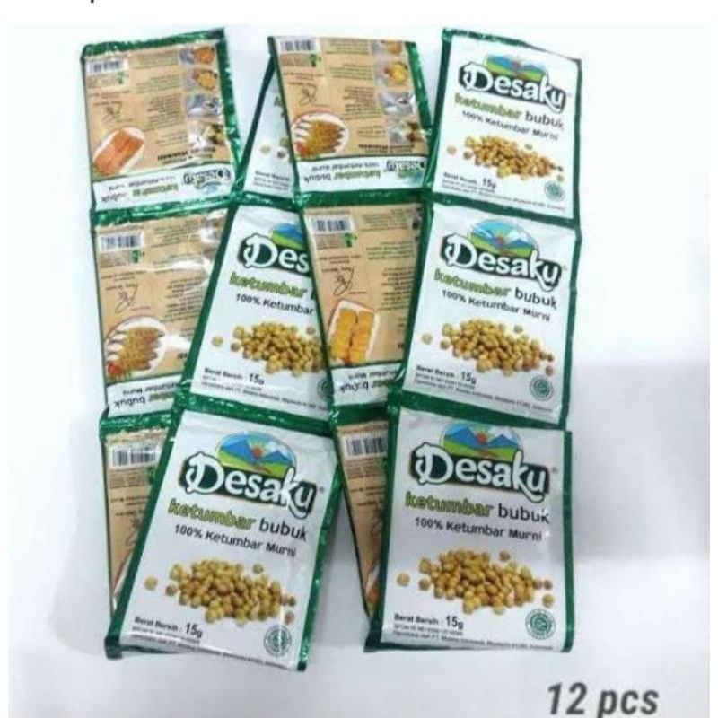 

Ketumbar bubuk Desaku 1renteng 12pcs