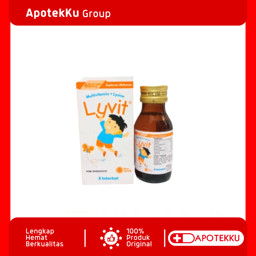 LYVIT SYRUP 60 ML