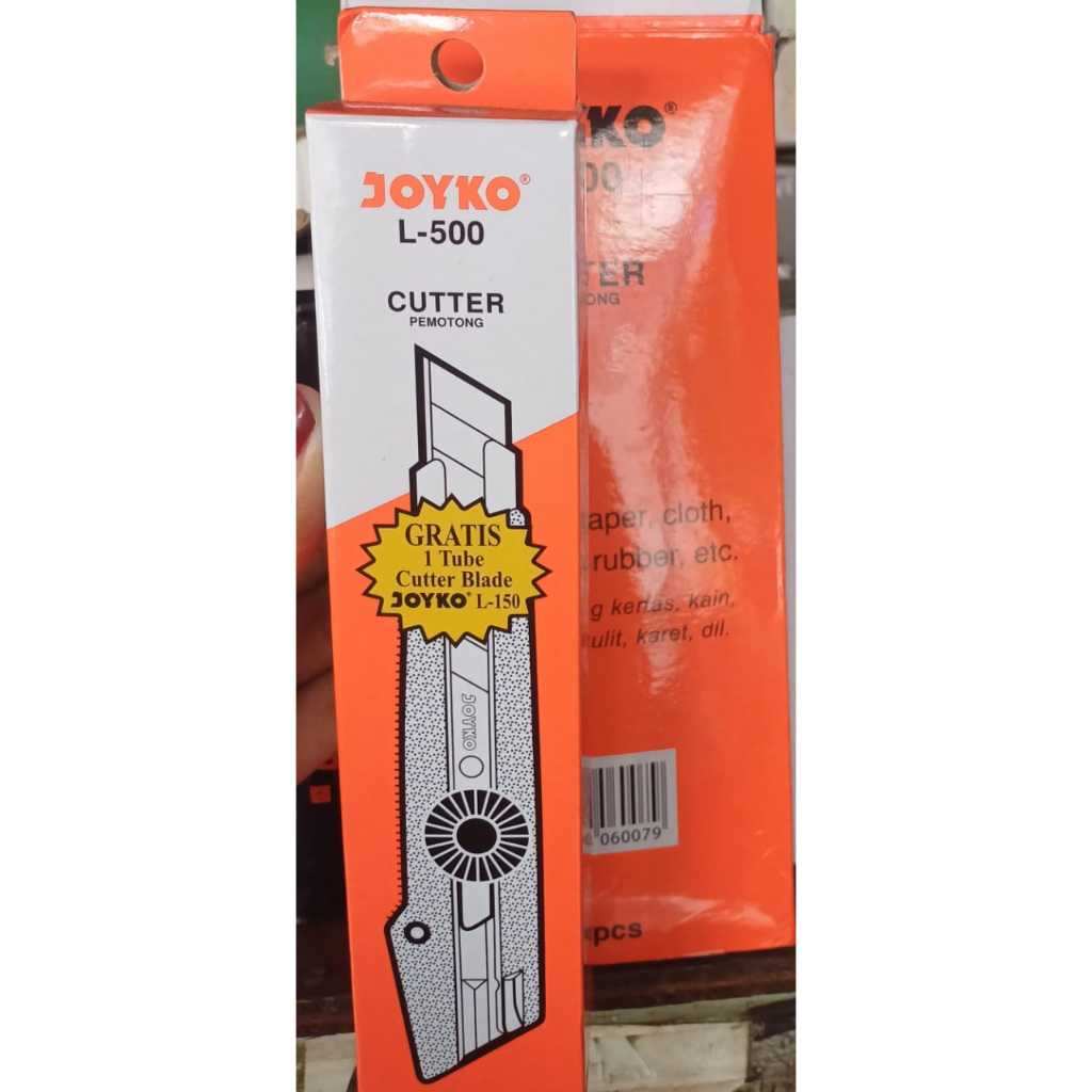 

Cutter Besar JOYKO L500 / Pisau Cutter Super Tajam L 500 / L-500