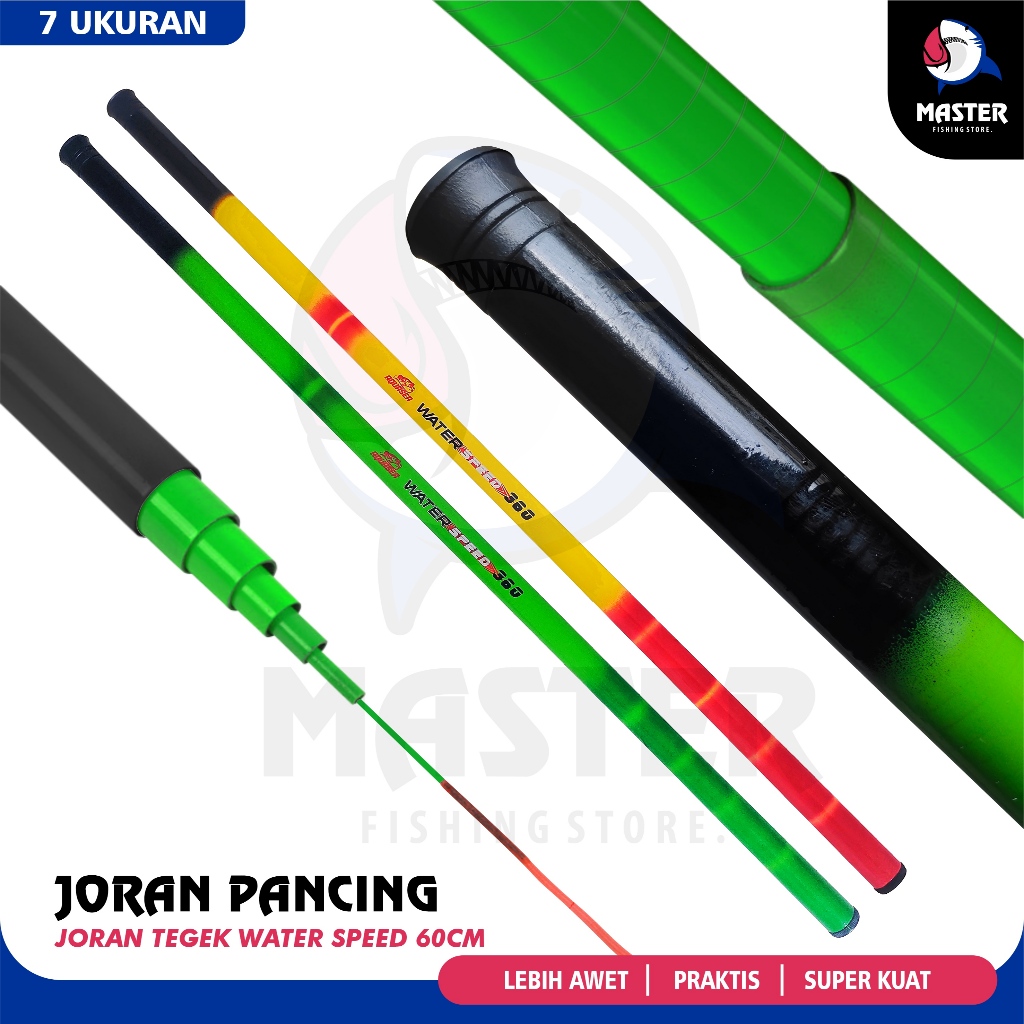 MFS - JORAN TEGEK WATER SPEED JORAN PANCING ANTENA CARBON MEDIUM ACTION UKURAN 1.8M - 4.5M JORAN PAN