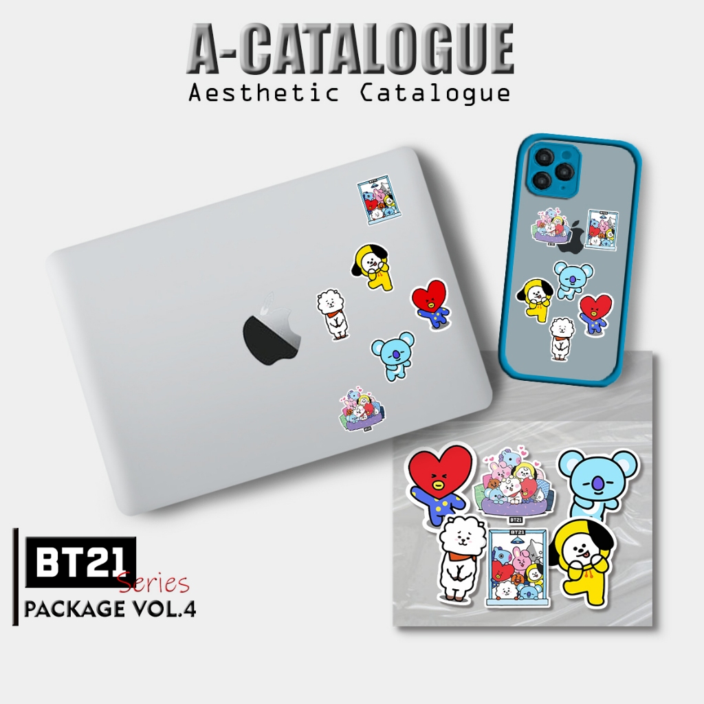 

Sticker Aesthetic For Case Laptop Bujo Craft Skateboard Notebook Hypebeast Package || BT21 VOL.4