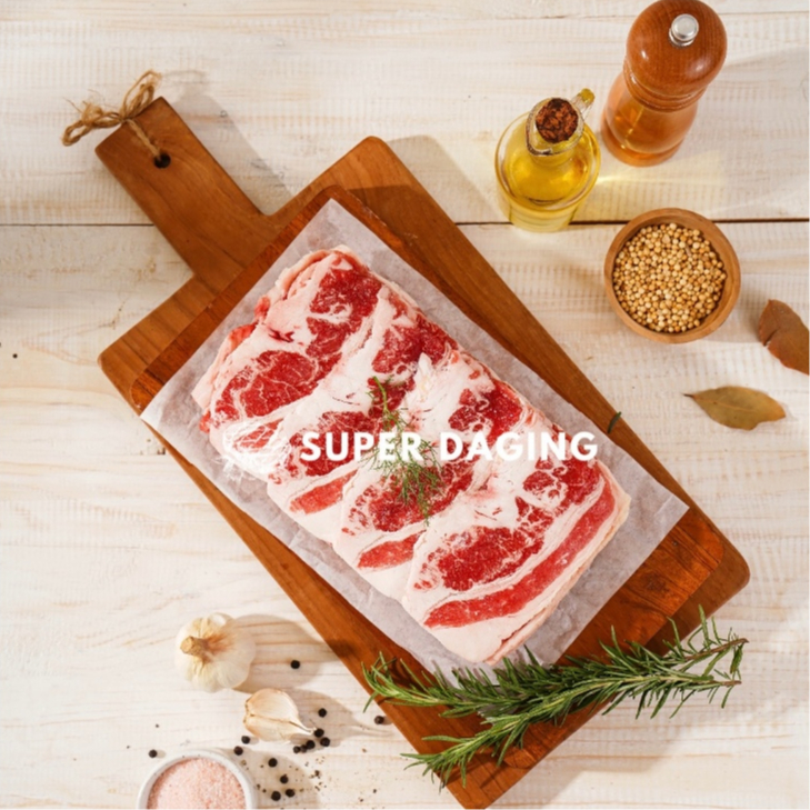 

US Shortplate Beef Daging Sapi Slice 1kg - Super Daging Tangerang