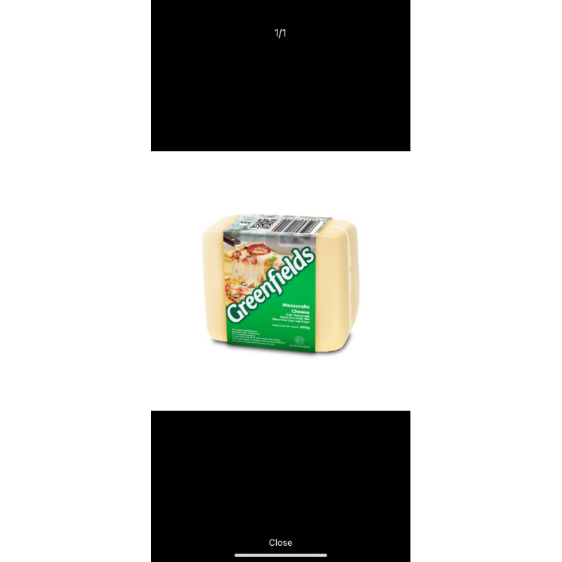 

INSTAN Greenfields cheese mozarela 200gr