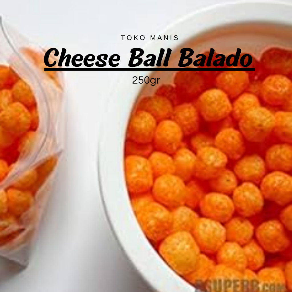 

CHEESE BALL BALADO BALL BALADO | BOLA KEJU BALADO | CHIKI BALL BALADO | CHIKI BALL PEDAS