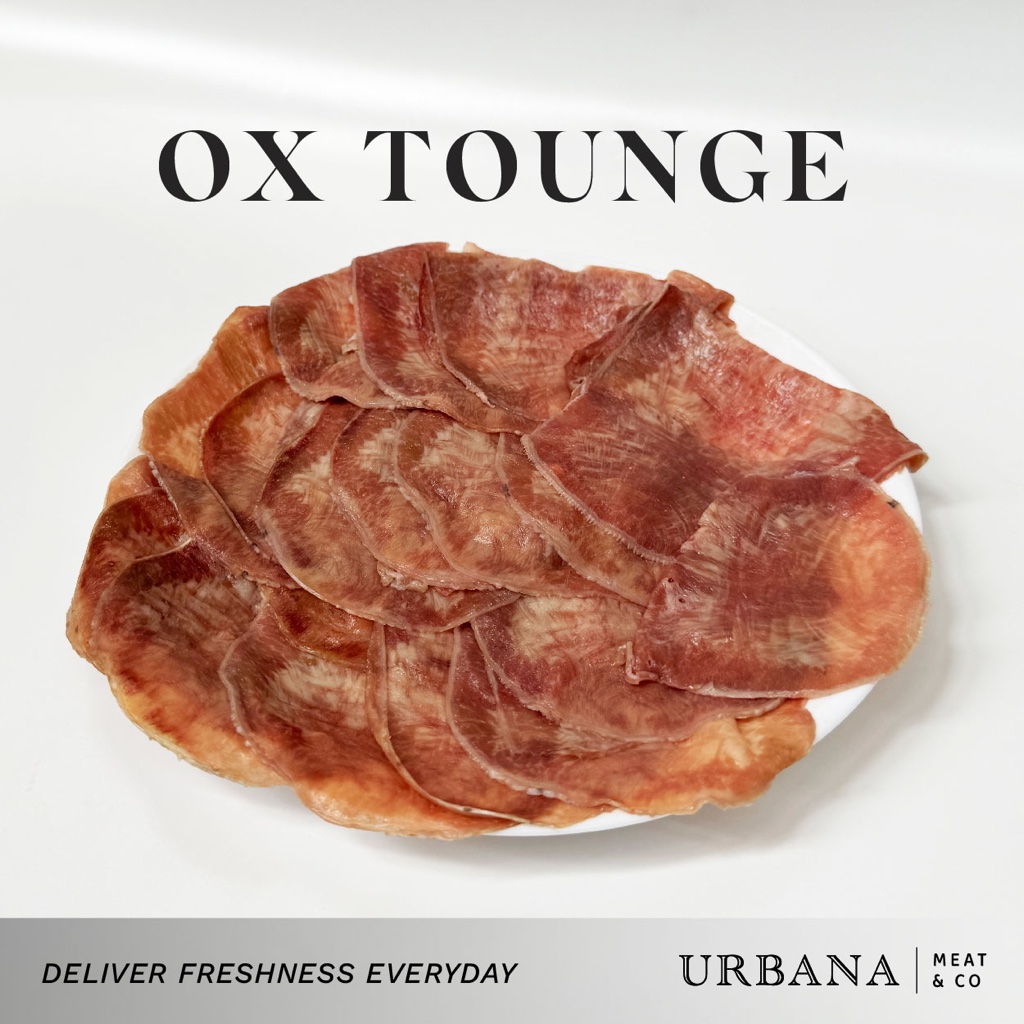 

Sliced Ox Tounge Lidah Sapi iris daging premium import, fresh