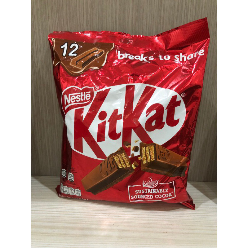 

Kitkat Malaysia Share packs isi 12