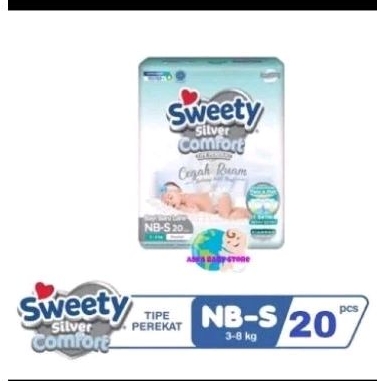 Popok Sweety Silver NB-S20