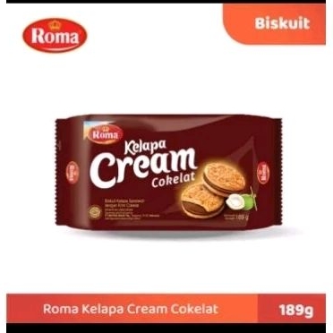 

Roma kelapa cream coklat lumer 189gr