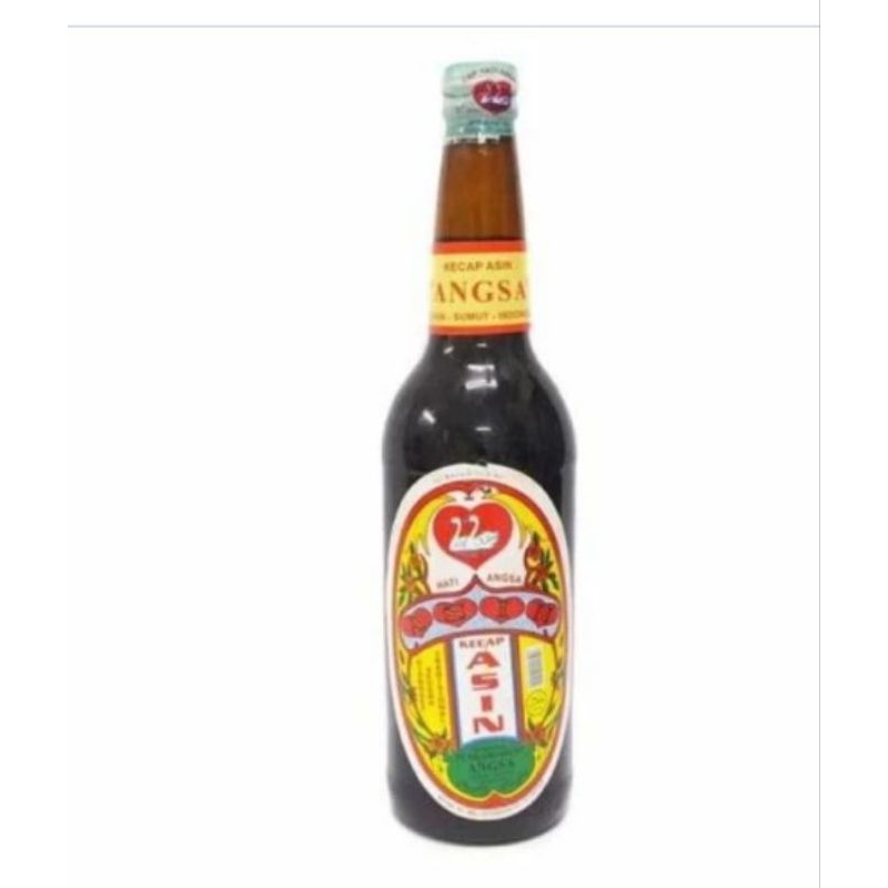 

Kecap Asin cap 2 Hati Angsa Kemasan Botol 600ml
