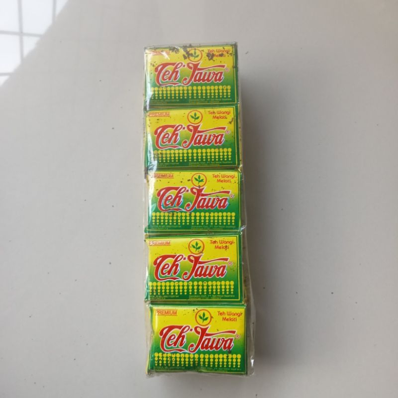 

TEH JAWA PREMIUM, LEBIH WANGI, BERAT 10 GRAM ISI 10 PCS