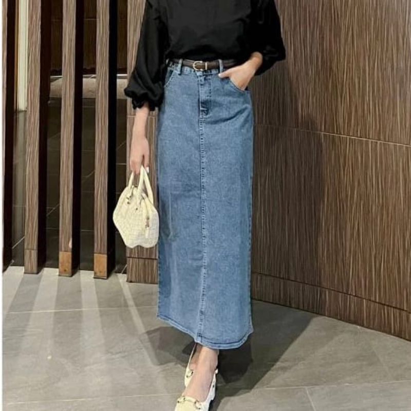 Rok Jeans Skirt Teana terbaru 2024