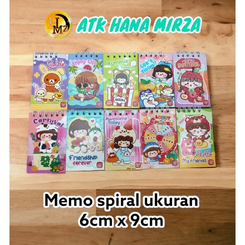 

Buku notebook mini 6cm x 8,5cm