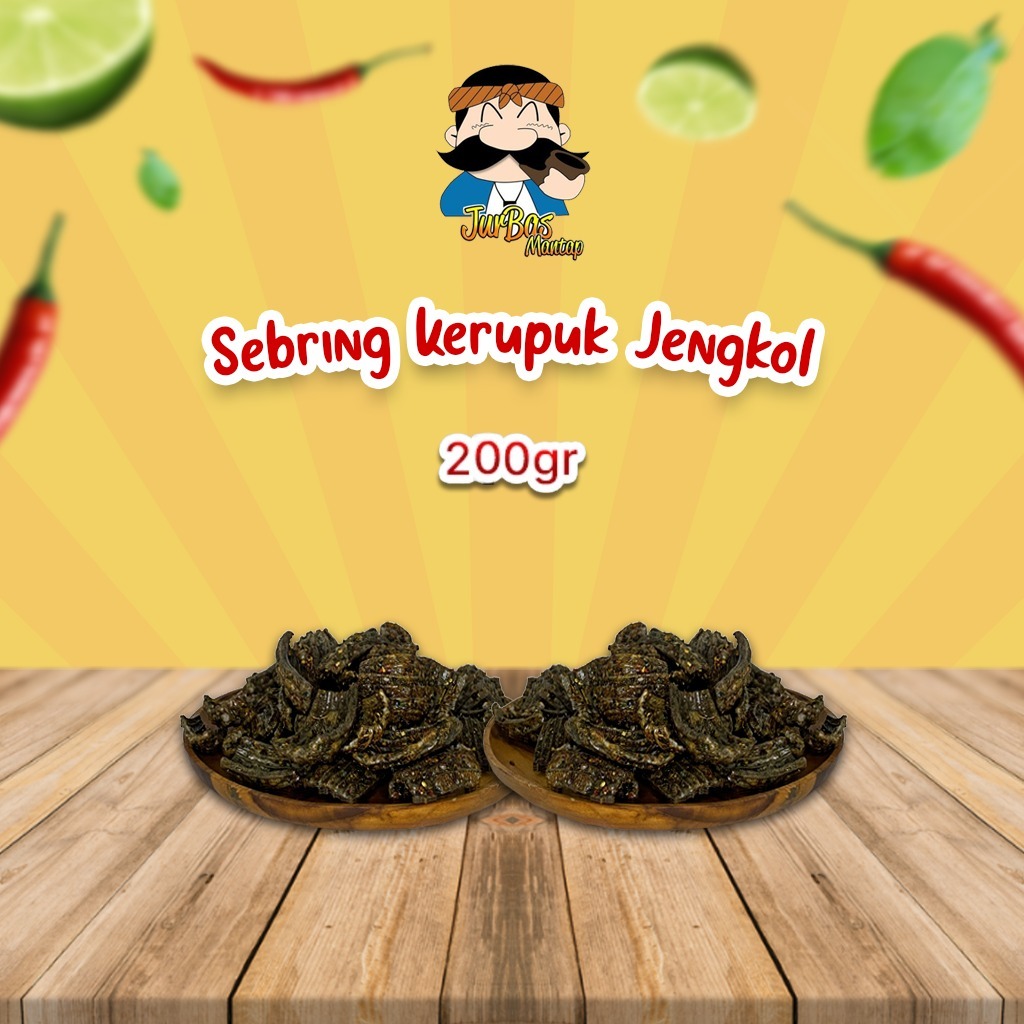 

Sebring Kerupuk Jengkol 250 gram