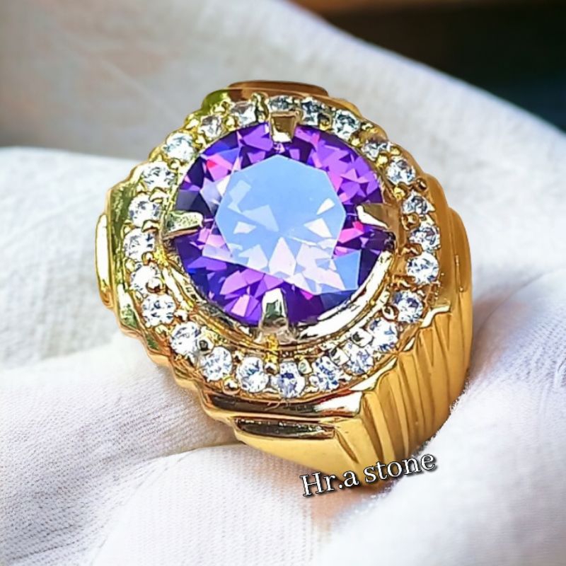 CINCIN BATU KECUBUNG FULL CUTTING BULAT HIGH QUALITY