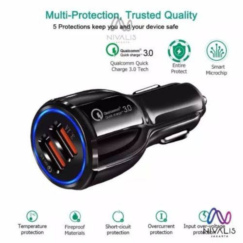 Qualcom Charger motor Nmax 2020 2021 Aerox Lexi Pcx Adv Scoopy