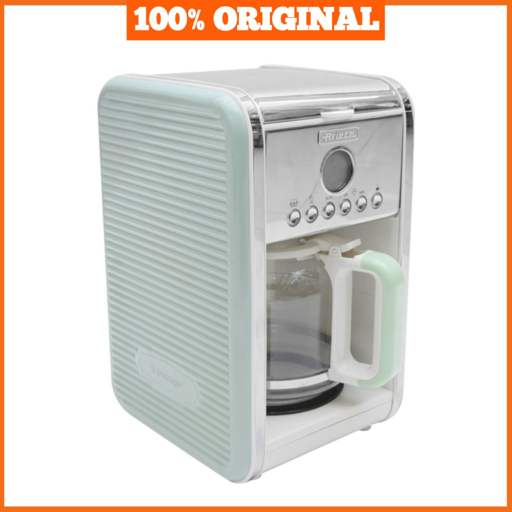 Ariete Coffee Maker Drip Vintage 12 Cup - Pembuat Kopi Retro