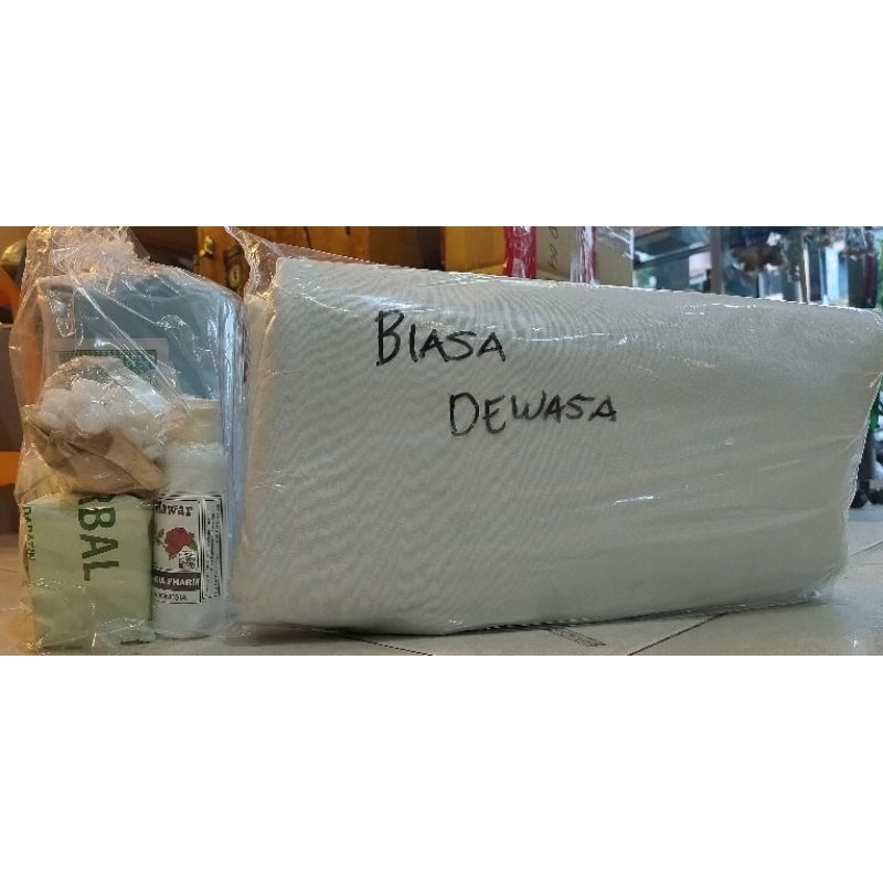 kain kafan biasa 1 set