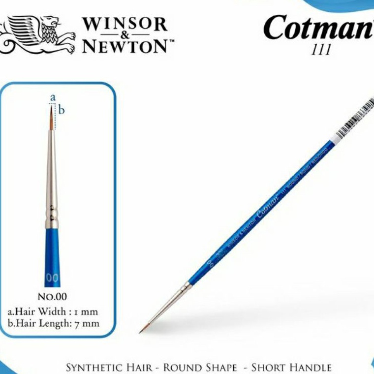 

winsornewton cotman brush series 111 size 1 ART Q6H1