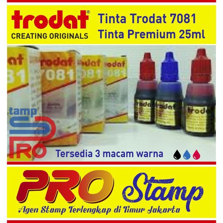 

Tinta Stempel Waterproof Tinta Permanen Tahan Air TRODAT 78125ml ART X9V5