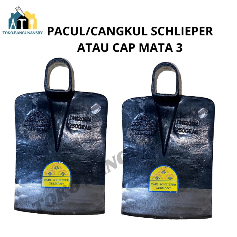 PACUL/CANGKUL CAP SCHLIPER/SLIPER/CAP MATA 3