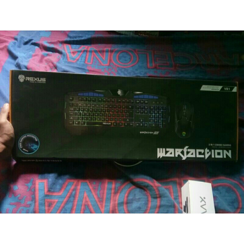 keyboard gaming rexus VR1 warfaction