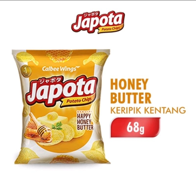

Japota Keripik Kentang Happy Honey Butter 68gr