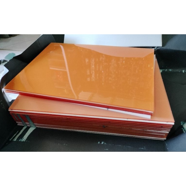 

karet stempel RUNALFLEK WARNA OREN ART K1J5