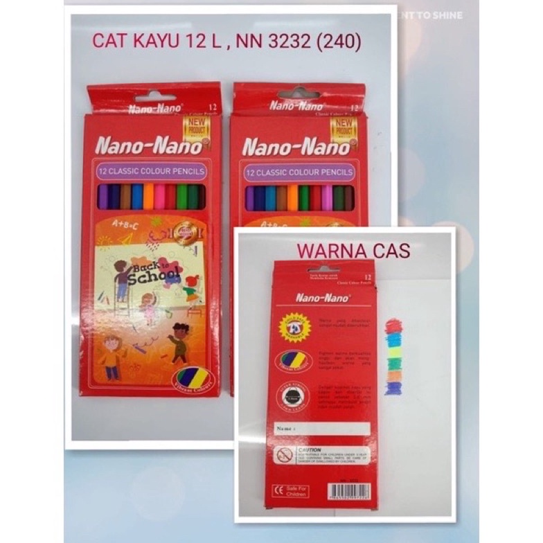 

Pensil warna kelir kayu panjang 12 warna harga per gross 12 set cuma ART X8T7