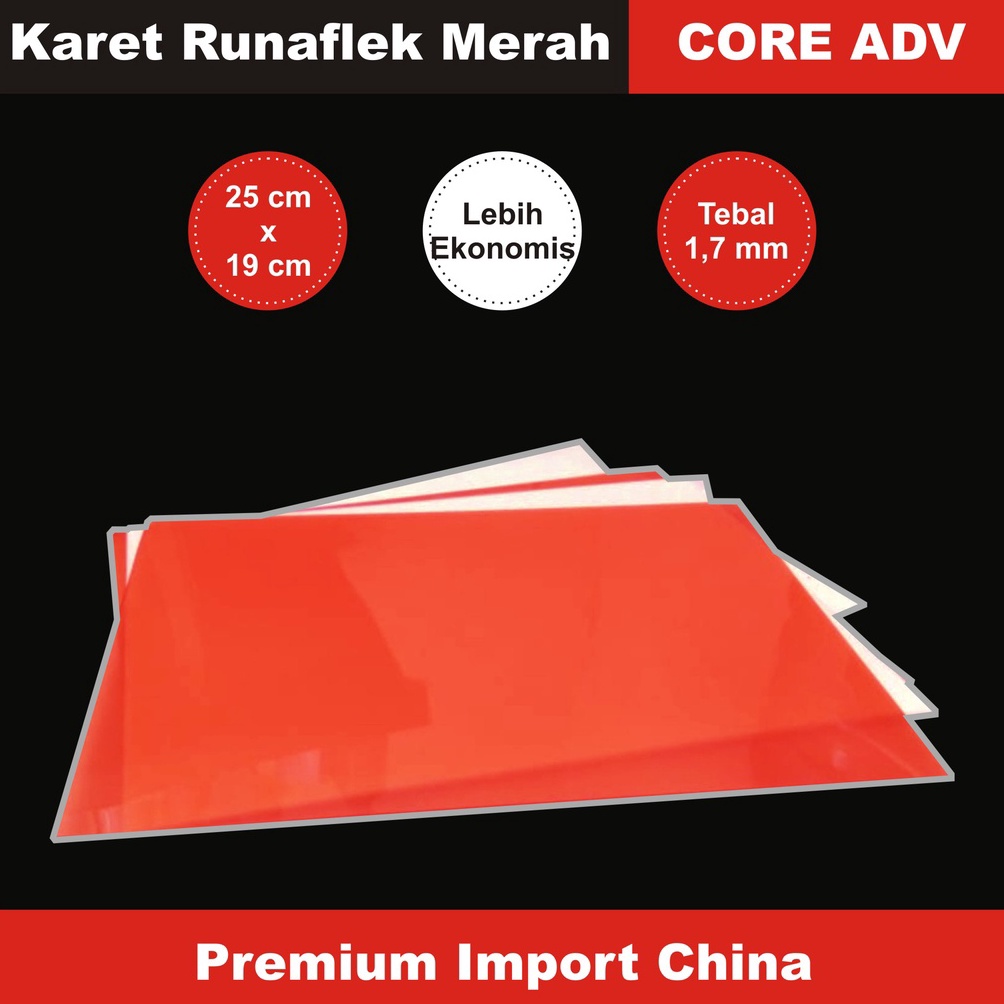 

Karet Stempel Runaflek Merah ART L1C2