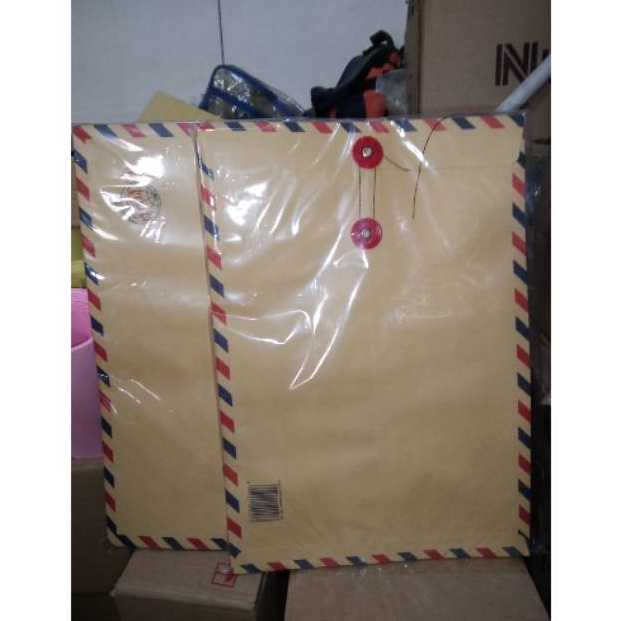 

Amplop Tali Coklat FolioAir mail 31 ART V6I3