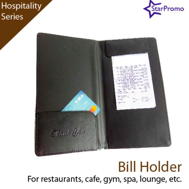 

Bill Holder Cover Bill Resto Cafe Hotel ART A2V9