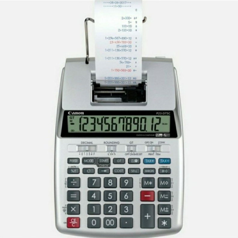 

CANON P23 DTC Calculator Printing Kalkulator Struk Print P 23DTC ART D2P6