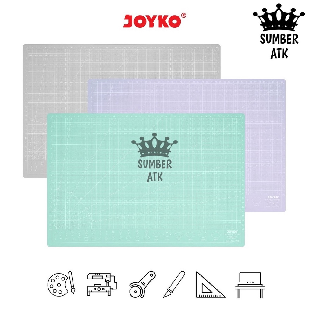 

Cutting Mat Alas Potong Joyko CMA3CO Ukuran A3 ART L1I9