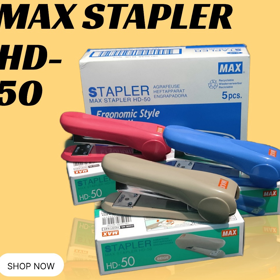 

STAPLER MAX HD5 ALAT STAPLES ART Z7L3