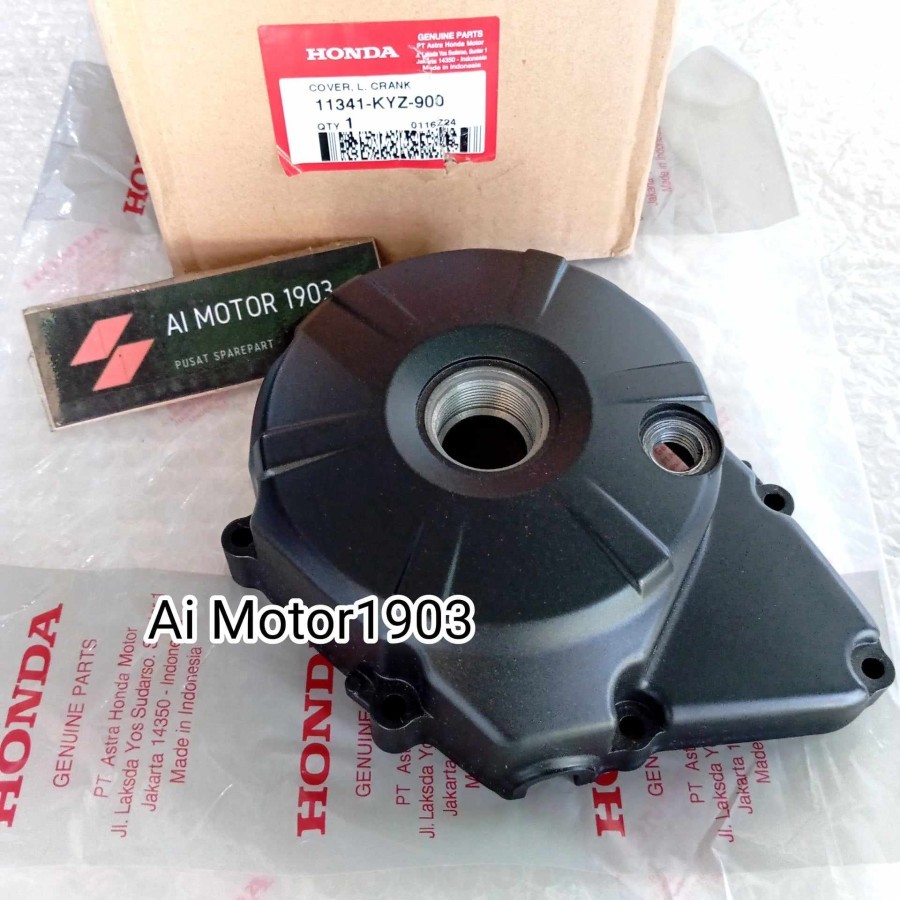 COVER L CRANKCASE TUTUP MAGNET SUPRA X 125 FI HELM IN 11341-KYZ-900
