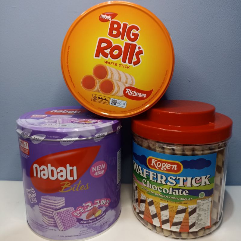 

Paket 3 kue kaleng