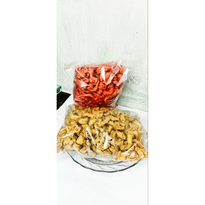 

keripik usus balado dan Original