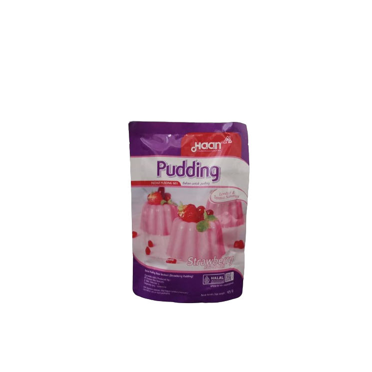 

HAAN INSTANT PUDDING MIX 145G STRAWBERRY