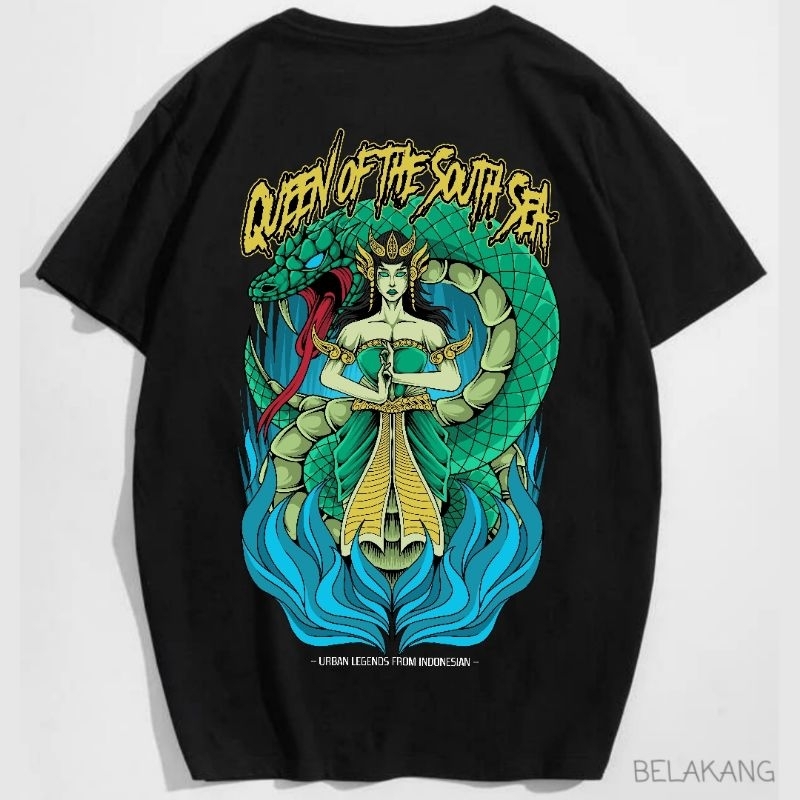 Kaos Baju Nyi Roro Kidul | Kaos Nyi Roro Kidul | Urban Legend Series