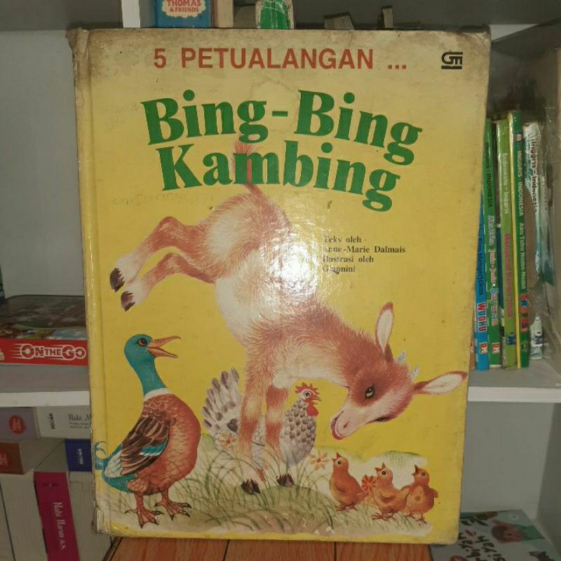 Buku anak | rare book buku lawas | buku cerita jadul - 5 Petualangan BING-BING KAMBING