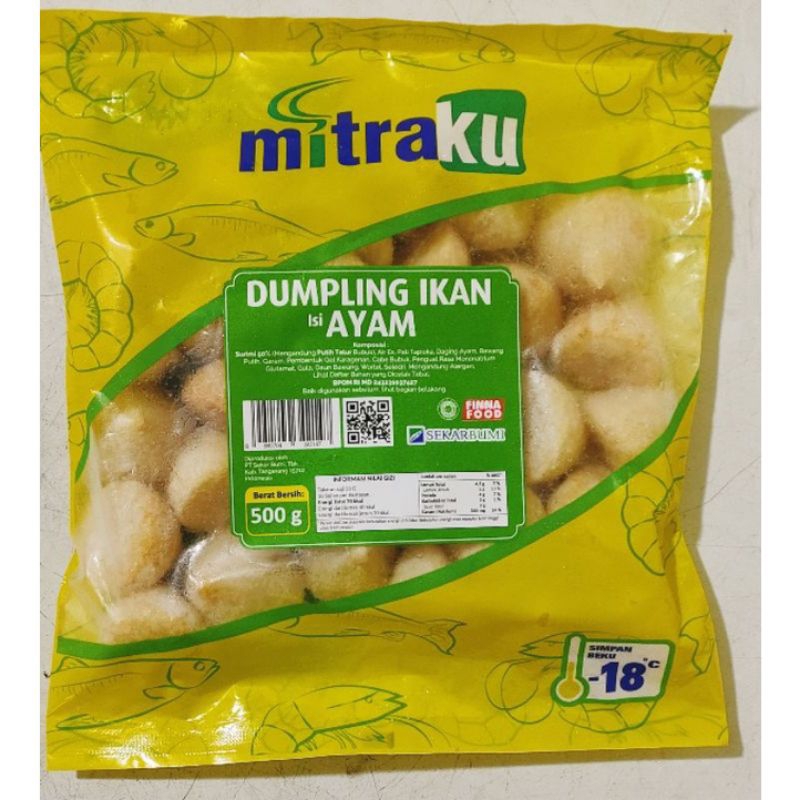 

mitra ku dumpling ayam 500gram